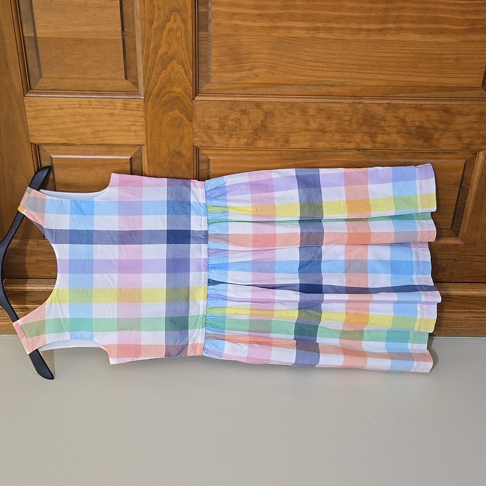 GAP Girls Pastel Plaid Dress